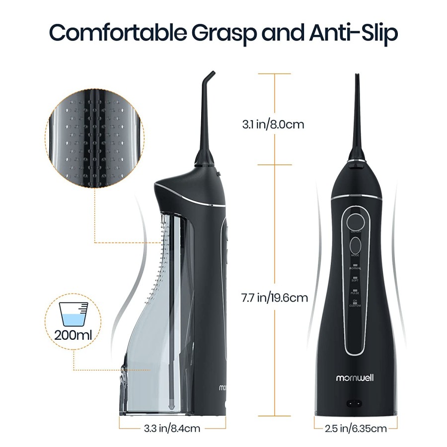 Mornwell Professional Dental Oral Irrigator USB Rechargeable