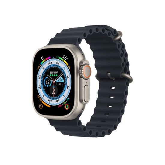 Apple Watch Ultra 49MM GPS + Cellular - Titanium Case With Midnight Ocean Band