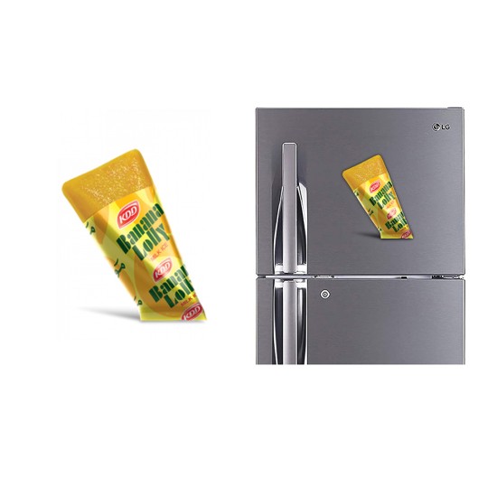 Refrigerator Fridge Acrylic Magnet Sticker - KDD Banana Lolly