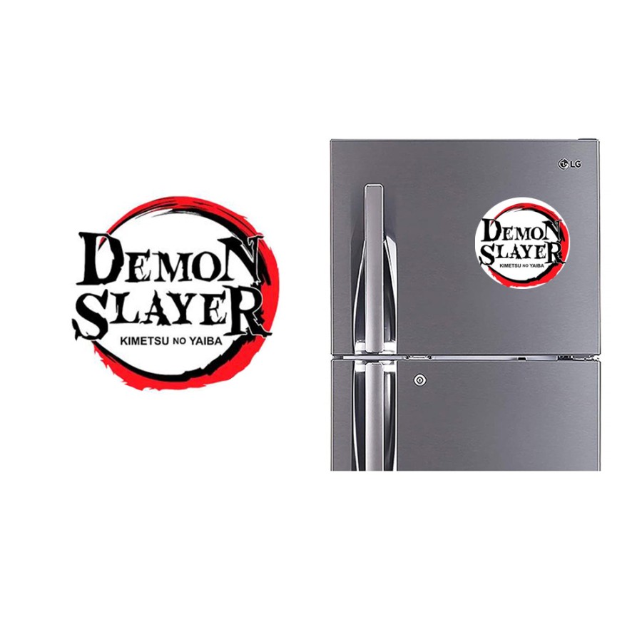 Refrigerator Fridge Acrylic Magnetic - Demon Slayer