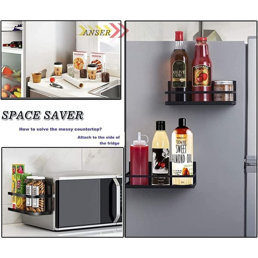 Magnetic Fridge Spice Shelf Magnetic Fridge Spice Shelf