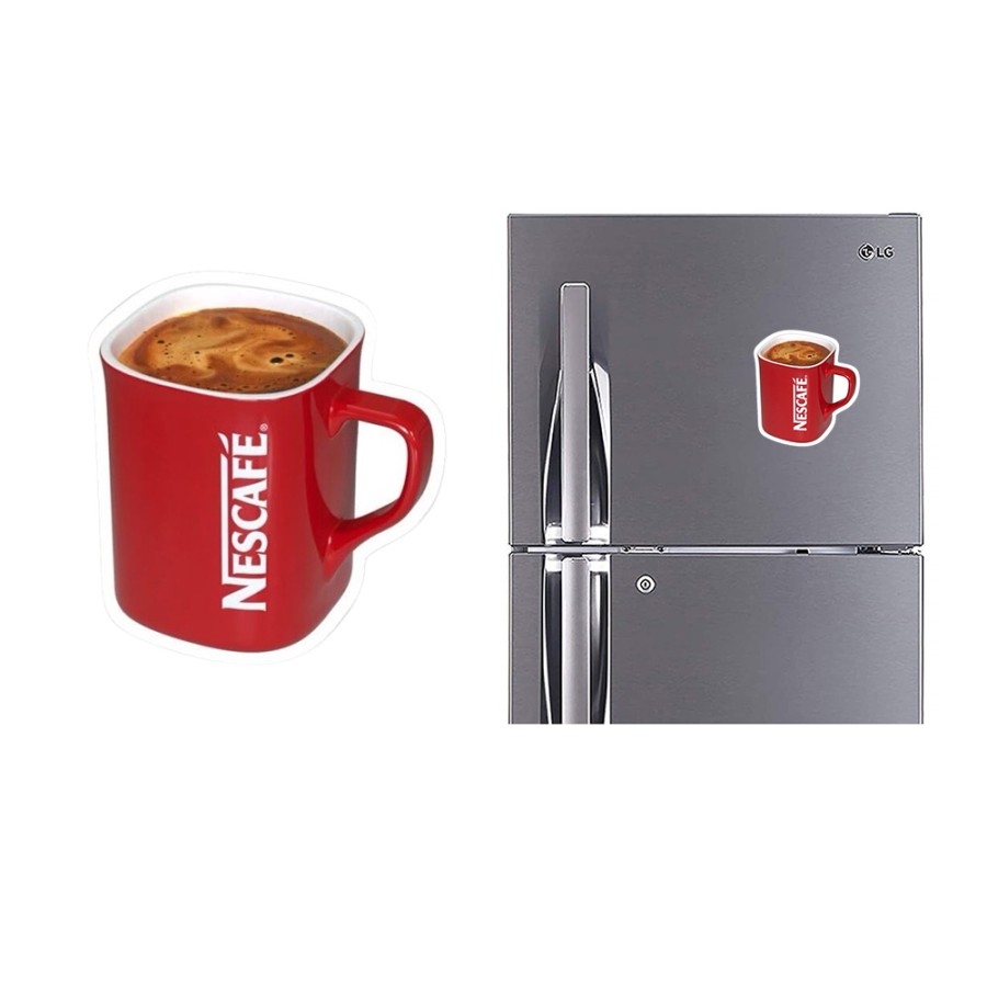 Refrigerator Fridge Acrylic Magnetic - Nescafe Refrigerator Fridge Acrylic Magnetic - Nescafe