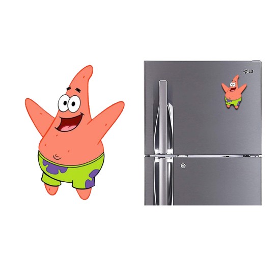 Refrigerator Fridge Acrylic Magnetic - Patrick star