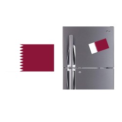 Refrigerator Fridge Acrylic Magnetic - Qatar Flag Refrigerator Fridge Acrylic Magnetic - Qatar Flag