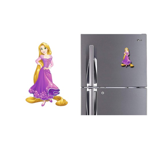 Refrigerator Fridge Acrylic Magnetic - Rapunzel