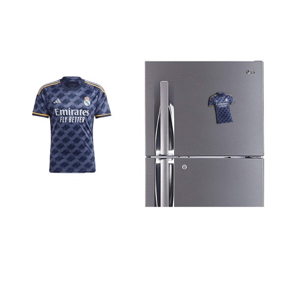 Refrigerator Fridge Acrylic Magnetic - Real Madrid Mens Jersey