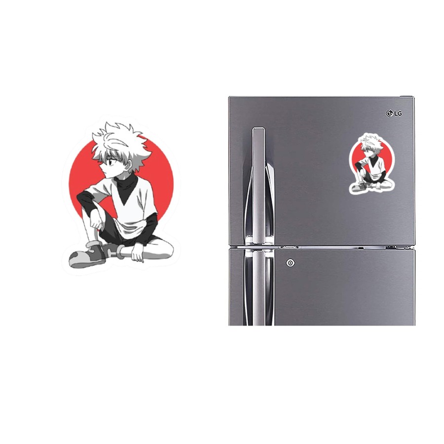 Refrigerator Fridge Acrylic Magnetic - Hunter X Hunter Killua Refrigerator Fridge Acrylic Magnetic - Hunter X Hunter Killua