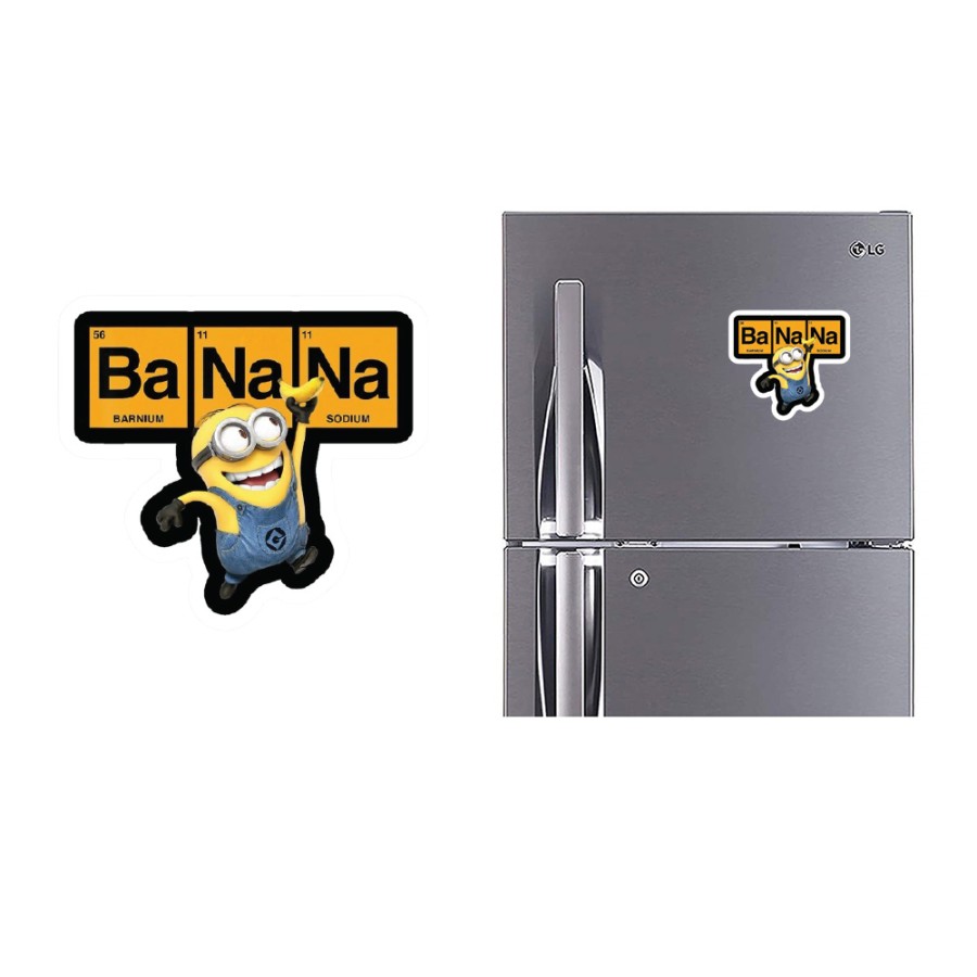 Refrigerator Fridge Acrylic Magnetic - Minion Banana Refrigerator Fridge Acrylic Magnetic - Minion Banana