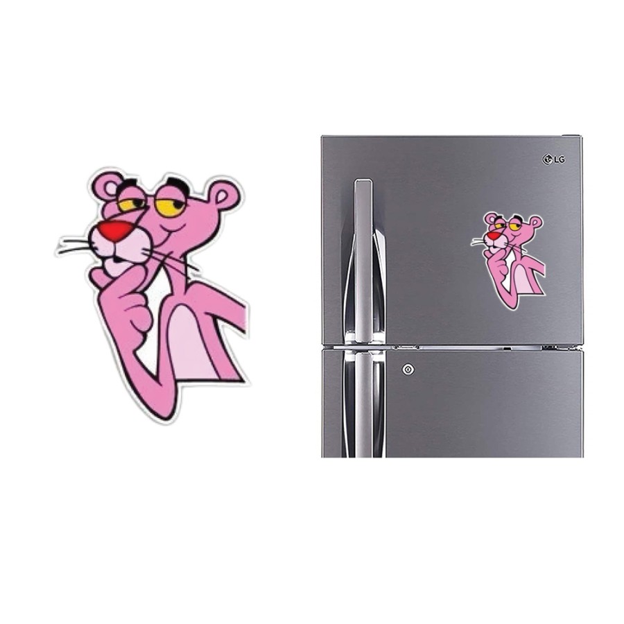Refrigerator Fridge Acrylic Magnetic - Pink Panther Refrigerator Fridge Acrylic Magnetic - Pink Panther