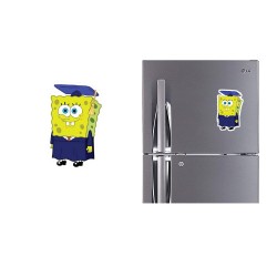 Refrigerator Fridge Acrylic Magnetic - Sponge Bob Graduation