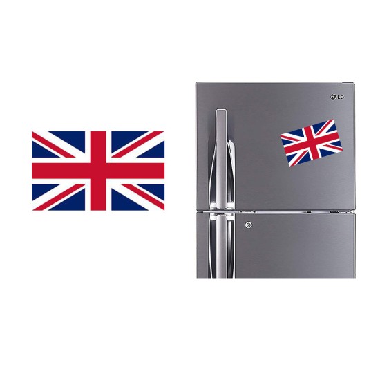 Refrigerator Fridge Acrylic Magnetic - UK Flag