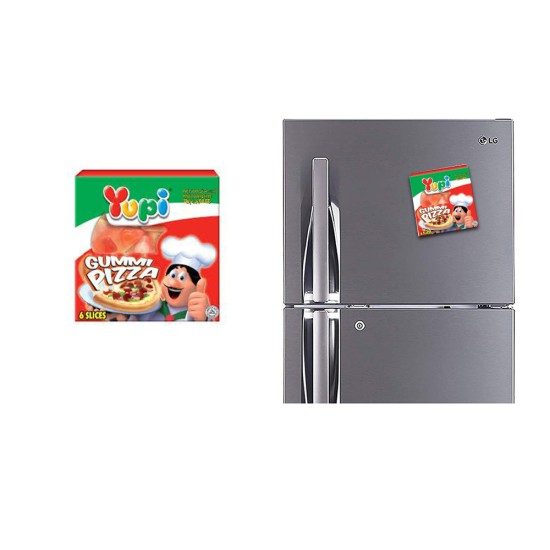 Refrigerator Fridge Acrylic Magnetic - Yupi Gum Pizza