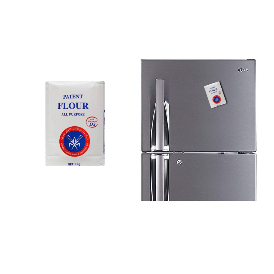 Refrigerator Fridge Acrylic Magnetic - Flour Mill