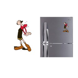 Refrigerator Fridge Acrylic Magnetic - Olive Oyl Refrigerator Fridge Acrylic Magnetic - Olive Oyl