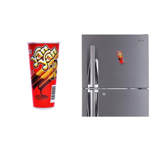 Refrigerator Fridge Acrylic Magnetic - Yan yan Chocalate