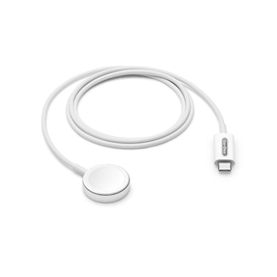 Apple Watch Magnetic Fast Charger to USB-C Cable 1M - White