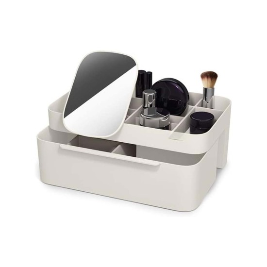 Cosmetic Organizer with Removable Mirror