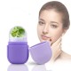 Silicone Ice Massage Face Roller - Lavender