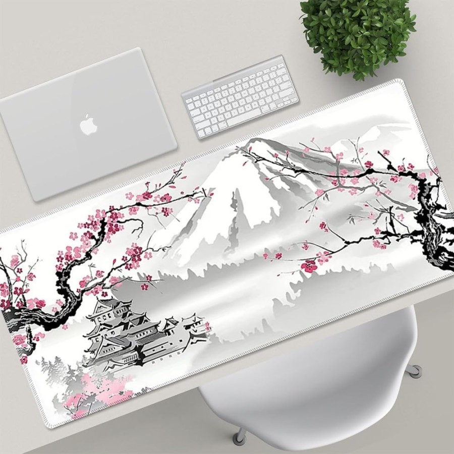 Max Pad Non-Slip Gaming Mouse Pad XL Size - Sakura Japanese (Waterproof)