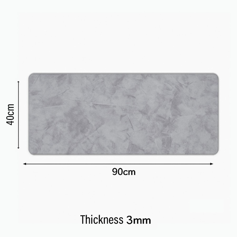 Max Pad Non-Slip Gaming Mouse Pad - WHITE  Mist - XL