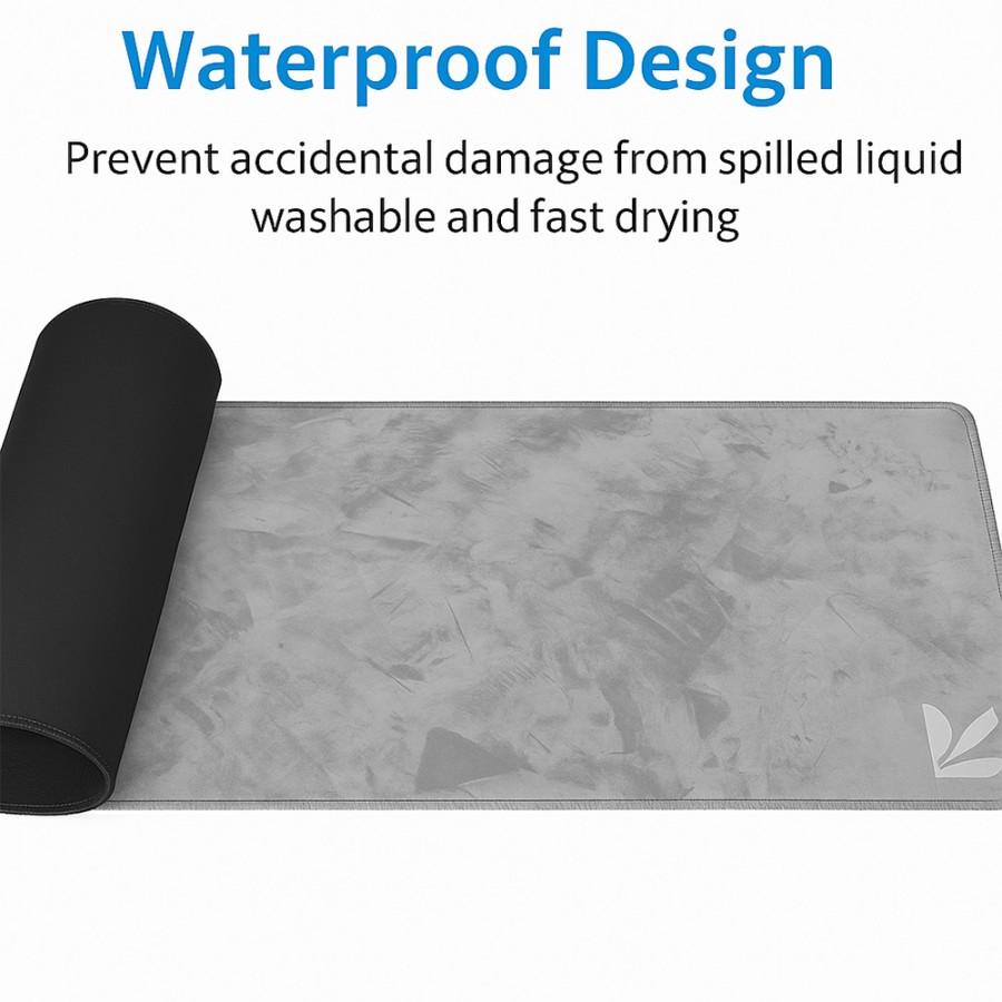 Max Pad Non-Slip Gaming Mouse Pad - White Mist - XXL