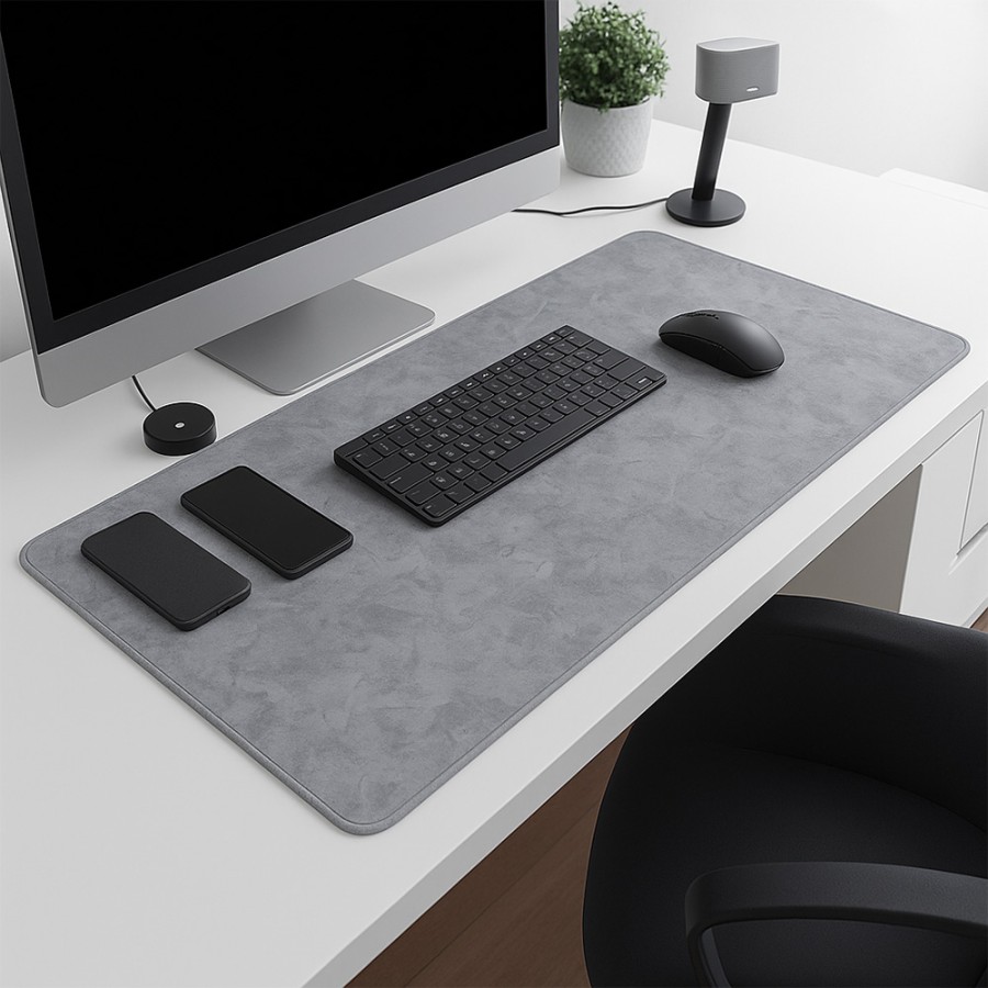 Max Pad Non-Slip Gaming Mouse Pad - White Mist - XXL