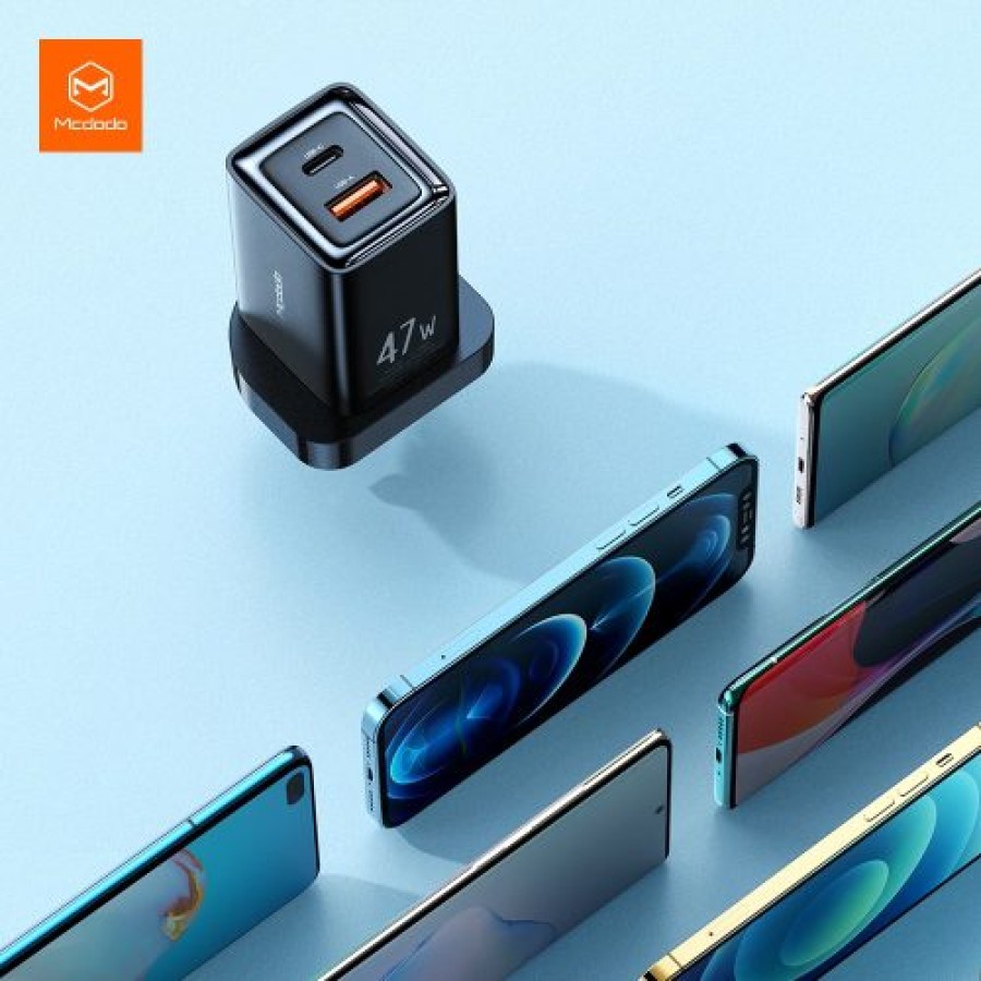 Mcdodo 47W Gan Type-C + Usb Charger