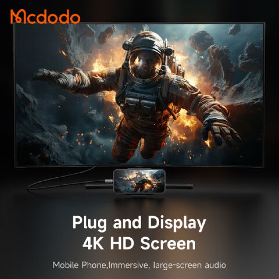 Mcdodo CA-045 2 in 1 100W USB-C 3 to USB-C + Lightning Fast Cable 1.2m