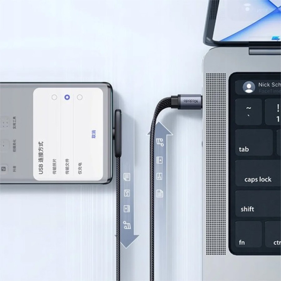 Mcdodo CA-336 90° Type-C to Type-C Charhing & Data Cable