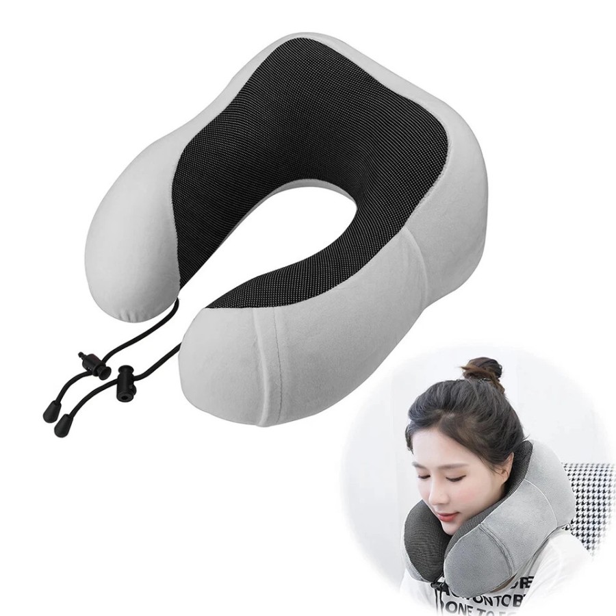 Memory Foam Travel Neck Pillow 