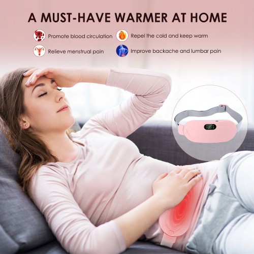 2PCS Menstrual Period Heating Pad, Electric Cramp Relief