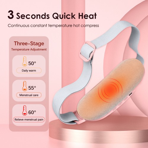 2PCS Menstrual Period Heating Pad, Electric Cramp Relief