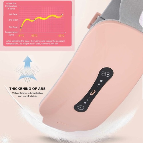 2PCS Menstrual Period Heating Pad, Electric Cramp Relief