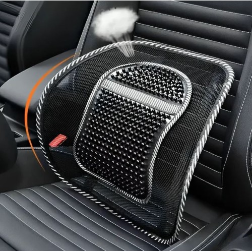 Mesh Backrest Spine Support Massager for Car Seat and Office