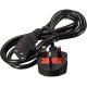 Microdigit Power 3Pin Cord With Fuse For PC Or Monitor 1.5 Meter Microdigit Power 3Pin Cord With Fuse For PC Or Monitor 1.5 Meter