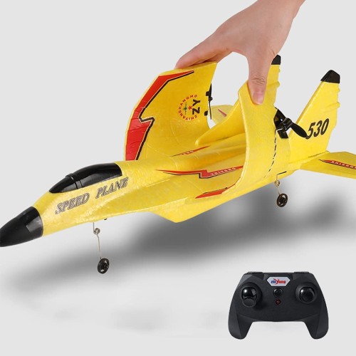 Mig-520 RC Fighter Plane Glider 2.4Ghz EPP - Yellow