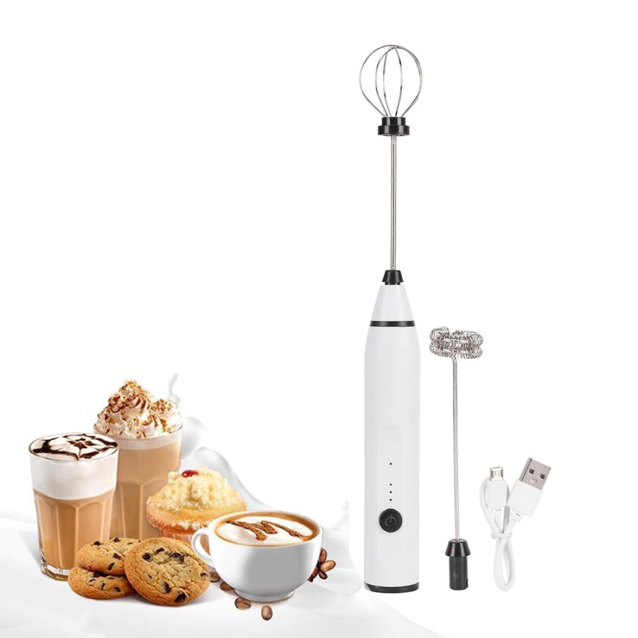 Milk Frother 3 Speeds Rechargable