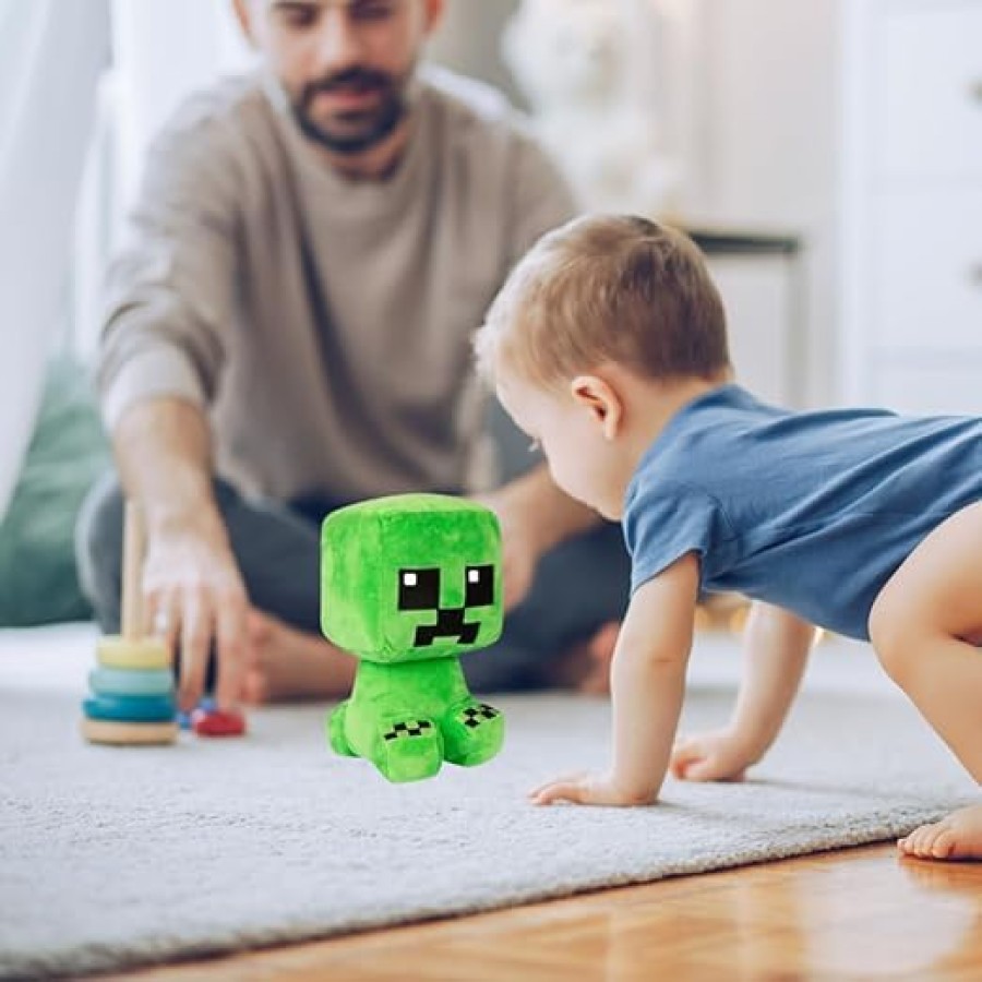 Minecraft Crafter Creeper Plush Stuffed Toy - Green Minecraft Crafter Creeper Plush Stuffed Toy - Green