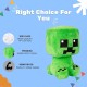 Minecraft Crafter Creeper Plush Stuffed Toy - Green Minecraft Crafter Creeper Plush Stuffed Toy - Green
