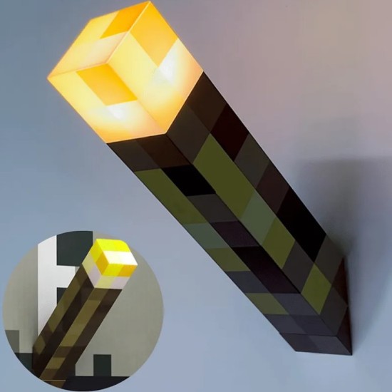 Minecraft Torch Lamp