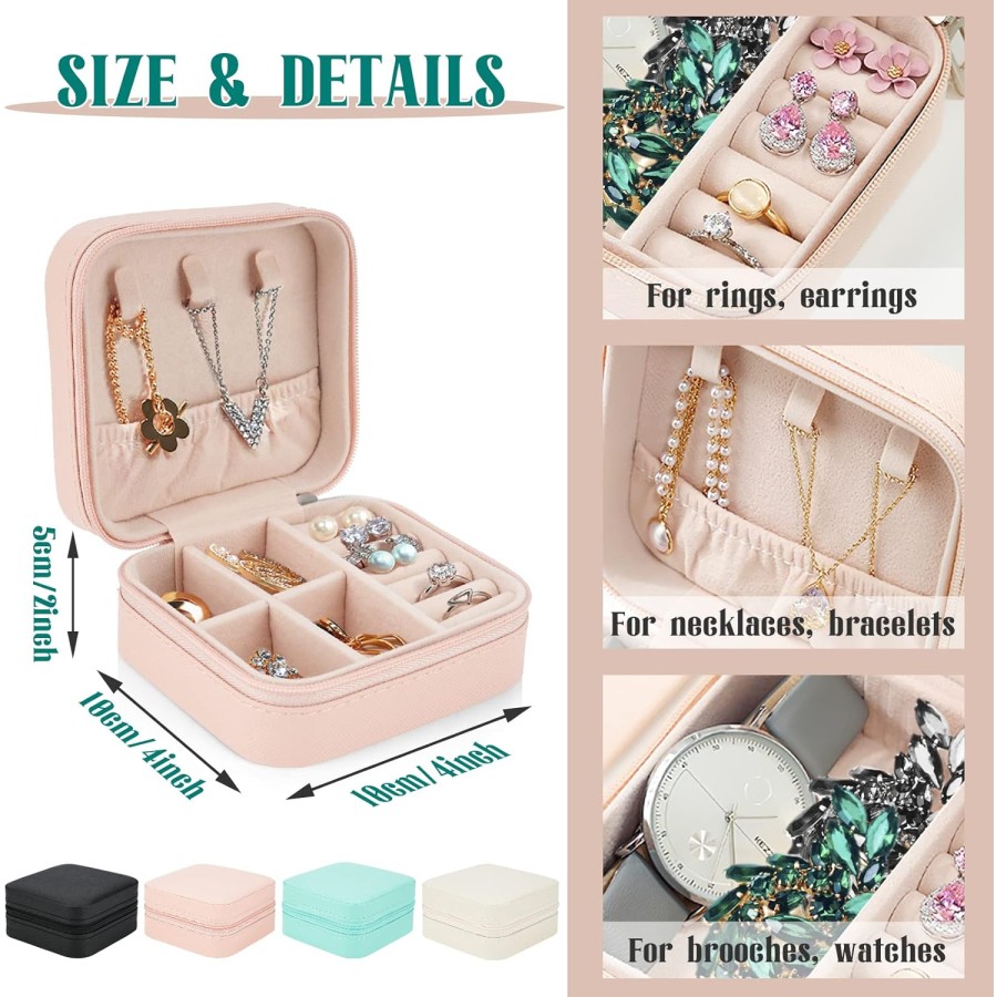 PU Leather Jewellery Organiser