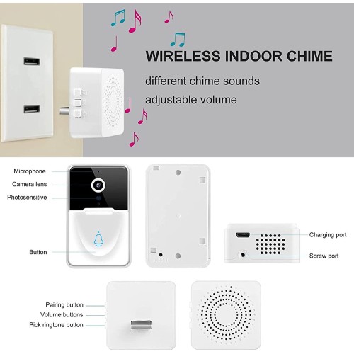 Smart Wifi Remote Video Doorbell