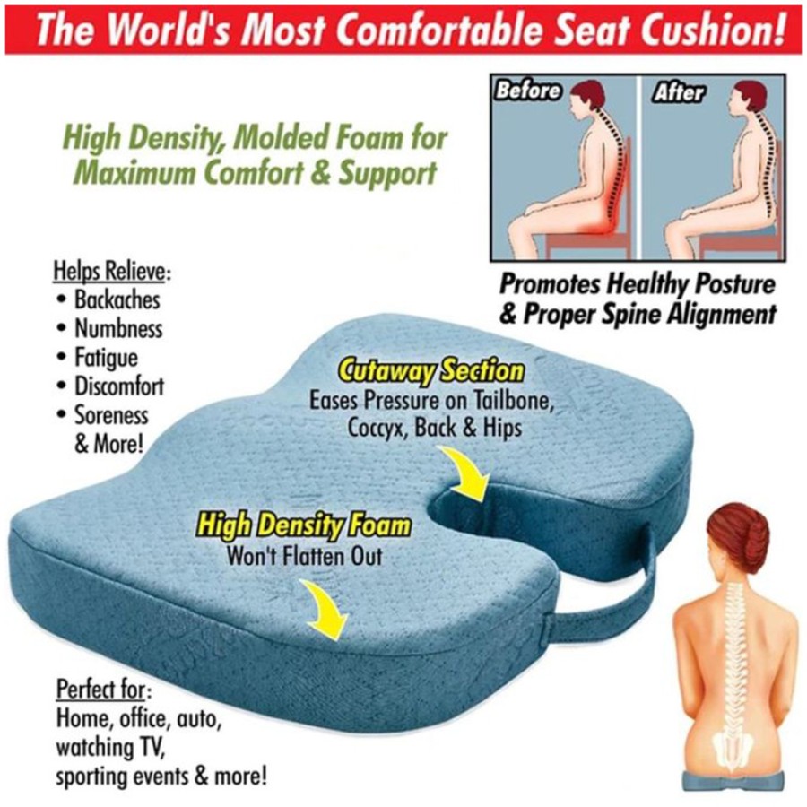 Orthopedic Bamboo Cushion Sitter for Posture Corrector Orthopedic Bamboo Cushion Sitter for Posture Corrector
