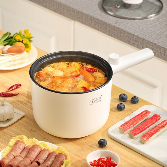 Multifunctional ​non-stick electric Skillet Cooker Pot With Spoon