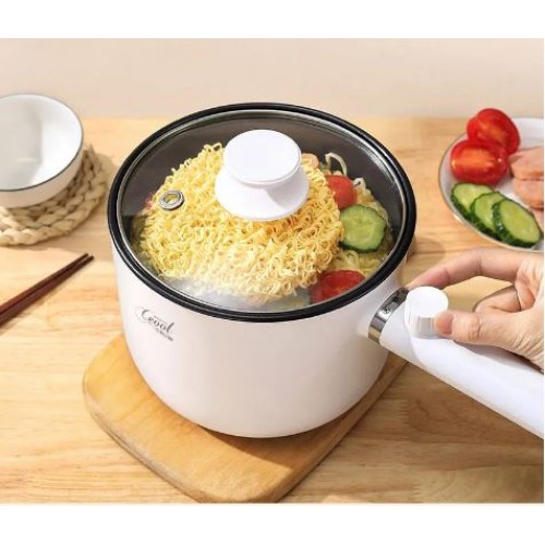 Multifunctional ​non-stick electric Skillet Cooking Hot pot Pot With Spoon