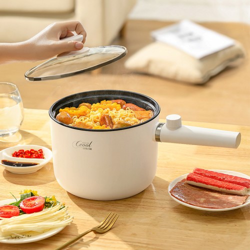 Multifunctional ​non-stick electric Skillet Cooking Hot pot Pot With Spoon