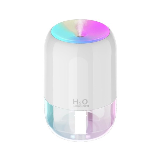 Portable Colorful Mist Humidifier 200ml