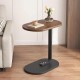 Modern C Shaped Tea Coffee Table - Brown Modern C Shaped Tea Coffee Table - Brown