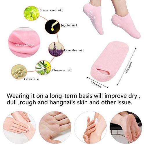 Moisturizing Spa Gel Socks