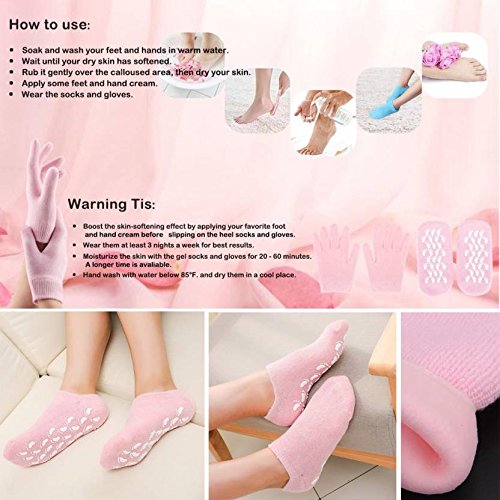 Moisturizing Spa Gel Socks